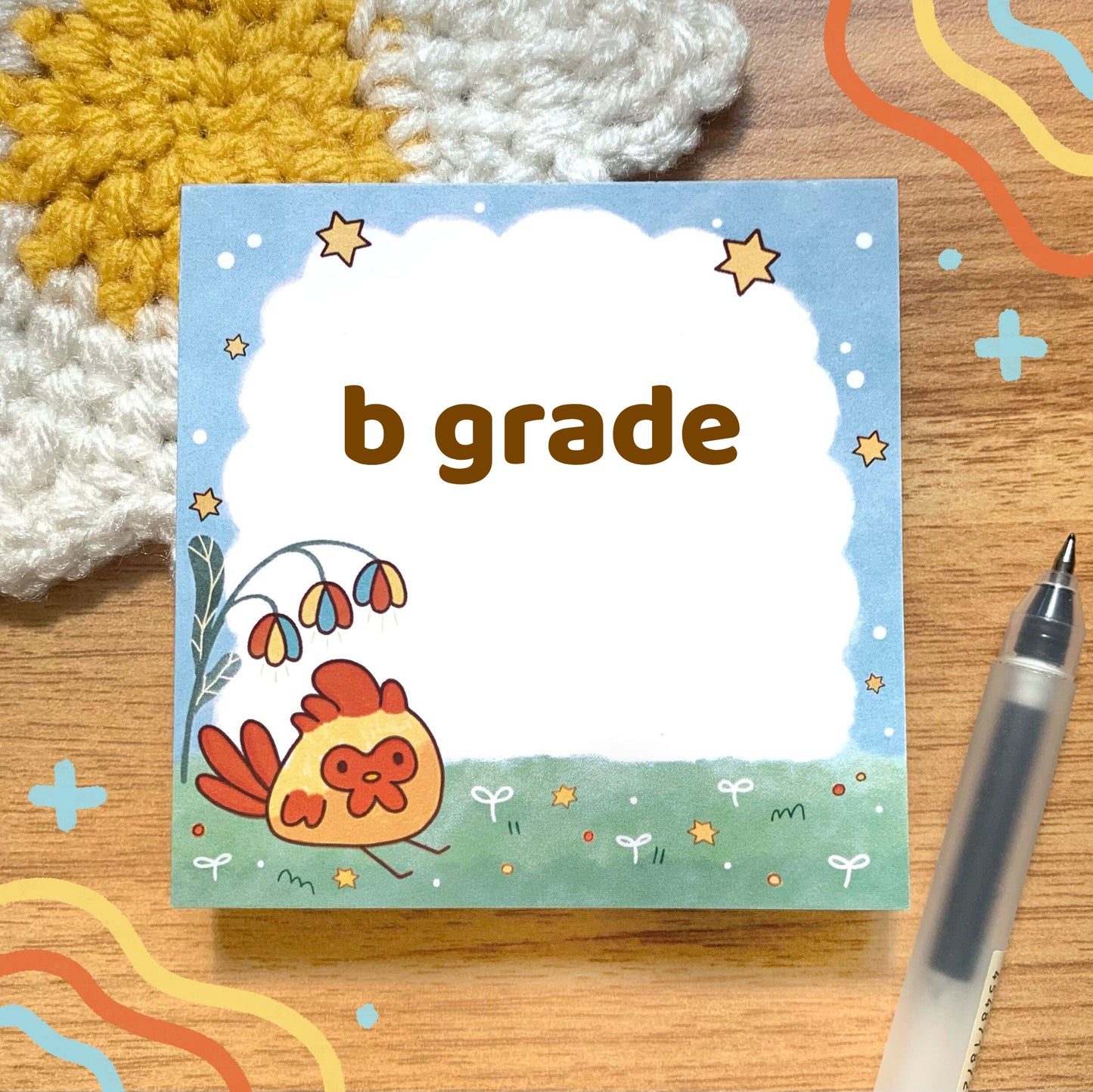 B Grade Cottage Farm Memo Pad